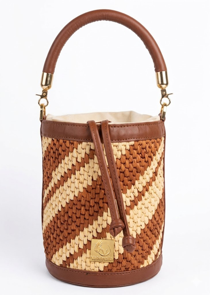Sac seau aina marron Vahinala
