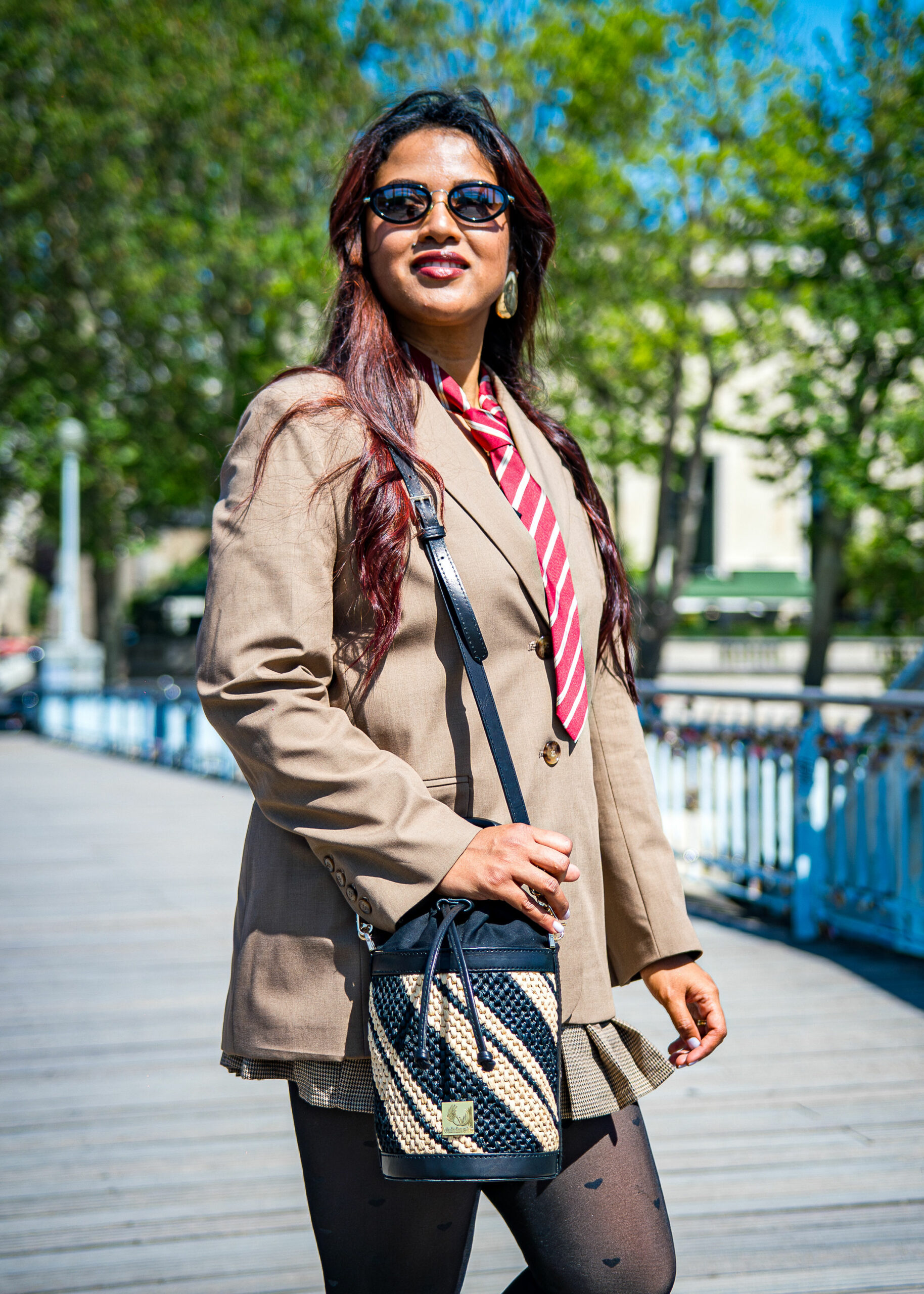 Sac seau Aina noir