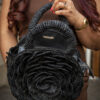 Sac Miora en raphia noir Vahinala. Sac Miora en raphia noir Vahinala