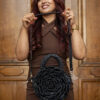 Sac Miora en raphia noir Vahinala 2 Sac Miora en raphia noir Vahinala